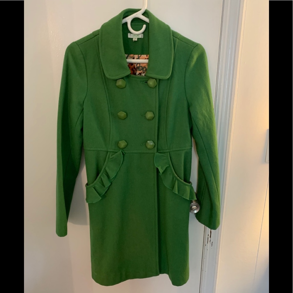 Green coat
